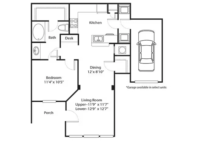 Driftwood 735 2205 floor plan